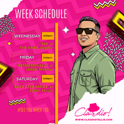 Catch me behind the decks every week bringing you the best of retro classics, commercial hits & timeless anthems! 🎧✨

📍 WEDNESDAY
🍾 